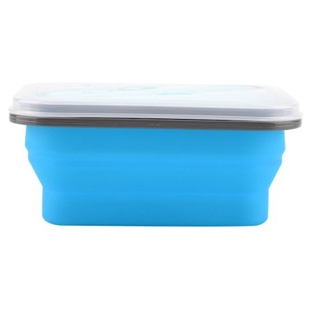 Kasaannetta Silikonilounasrasia - 600 ml Kannettava Ruokasäilytyskulho