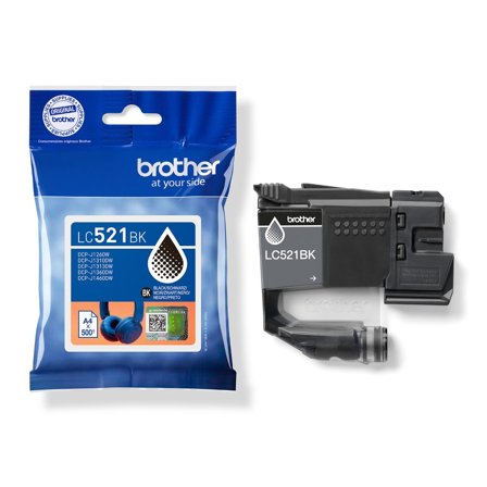 BROTHER Bläckpatron LC521BK svart - Lyreco - Toner och bläck - Bläckpatroner - Bläckpatroner Brother