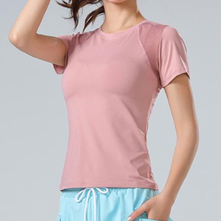 T-shirt Med Andningsförmåga För Damer Med Stretchträning