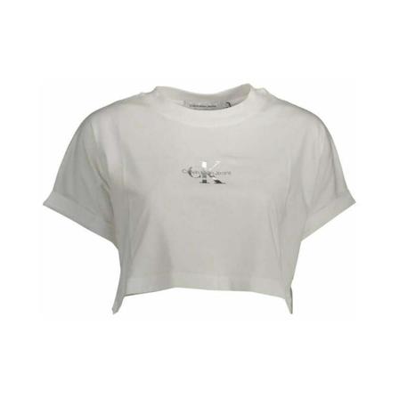 Calvin Klein, T-Shirts Biały, Kobieta, Rozmiar: S
