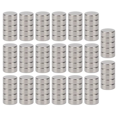 Superstarka neodymmagneter, 100 st små runda industriella magneter 8x3mm för anslagstavla[co]