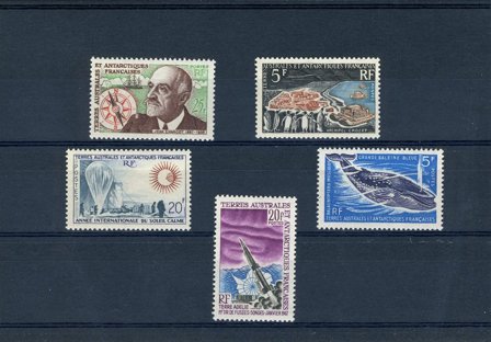 TAAF - Fransk antarktis Terr. - Årgang 1961-67 - Postfrisk