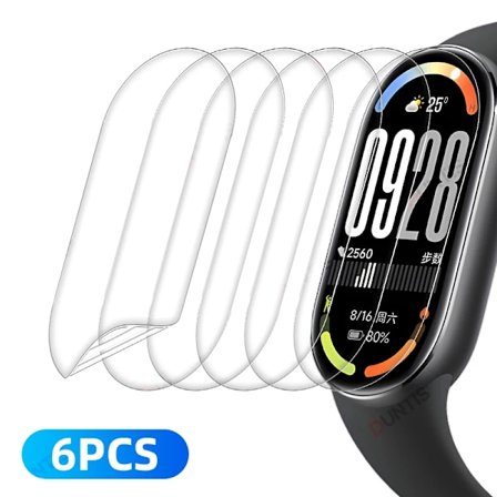 Skärmskydd för Xiaomi Mi Band 10 Repskydds Hydrogel Film HD Klar Full Täckning Mjukt Skyddsfilm Tillbehör