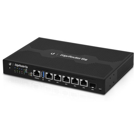 Ubiquiti EdgeRouter ER-6P - ruter - stasjonær