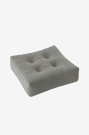Karup Design - Puf More, bomuld - Grå - Fodskamler & puffer - Fra Homeroom