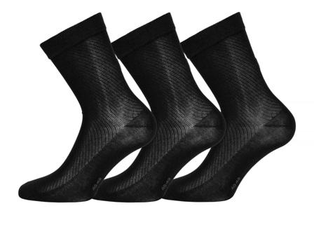 Urberg Tencil Sock 3-Pack Unisex everyday socks Black 44-47