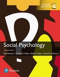 Social Psychology, Global Edition, ISBN: 9781292186542