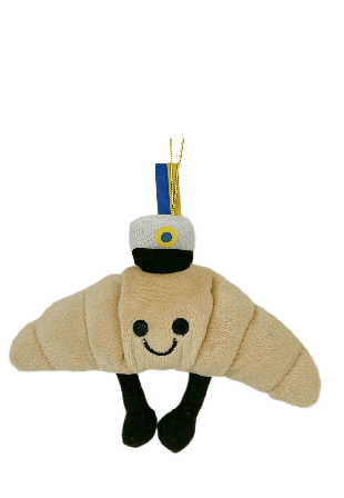 Hedlunds Studentcroissant Partytillbehör Flerfärgad 13 CM