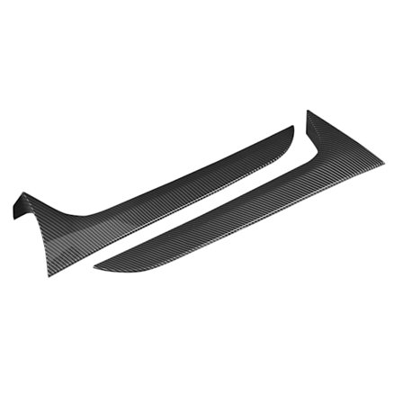 2 STK Bagrude Sidebeklædning Kulfiberstil Erstatning for Audi A6 C7 Allroad TDI 2012 2018