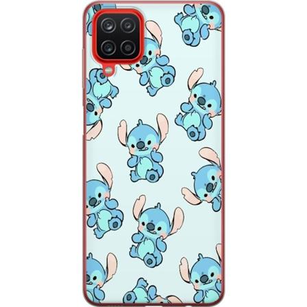 Samsung Galaxy A12 Genomskinligt Skal Stitch mönster