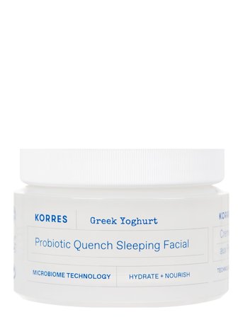 KORRES Greek Yoghurt Probiotic Quench Sleeping Facial - Nude - 40 ml