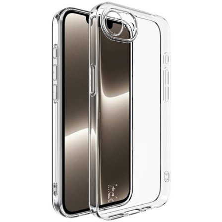 IMAK UX-5 Series iPhone 16e Fodral Stötsäkert Flexibelt Clear Slim Back Shell