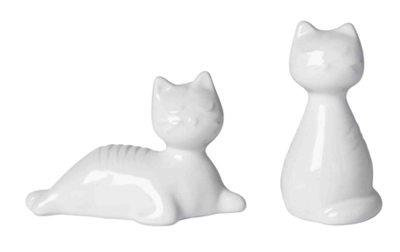 Pluto Design Salt- og Pepper Bøsse Katt