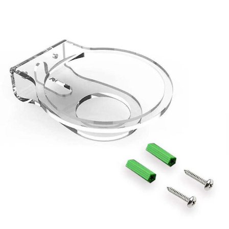 Veggmontert stativ for Homepod Mini-holder, plassbesparende akryl mini-brakett