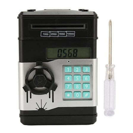 Elektronisk mynt Pengar Bank Spargris Kontant Myntburk ATM Bank Födelsedag Halloween Julklappar Pojkar Flickor Barn Leksaker Andra generationens USD