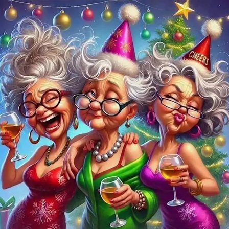 Gammel Dame Tegneserie Diamant Kunst Sæt til Voksne, Diamant Maleri Sæt til Begyndere, 5D DIY Bore Diamant Malerier, Diamant Billeder Kunst til 