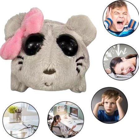 Ledsen Hamster Meme Plyschleksak, Ledsen Hamster Meme Plyschleksak Med Inbyggd Tryckknapp Violinljud