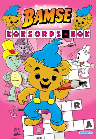 KÄRNAN Bamse korsordsbok Skapa & pyssla Unisex ONESIZE