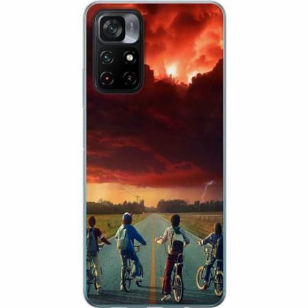 Xiaomi Poco M4 Pro 5g Genomskinligt Skal Stranger Things