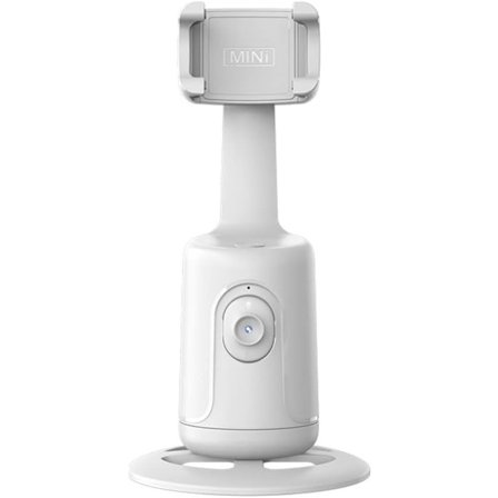 2025 Latest Model Universal Gimbal Stabilizer, Mobile Phone Holder with Face Tracking, 360° Auto Tracking, Selfie Stick with Adjustable Lens