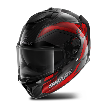 Integralhelm Shark Spartan GT Pro Ritmo Rotes Chrom S