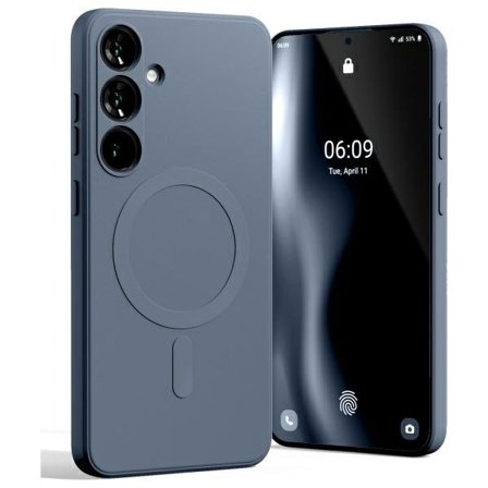 Mercury Mobilskal till Galaxy S24 FE MagSafe Semi-Silikon - Blå
