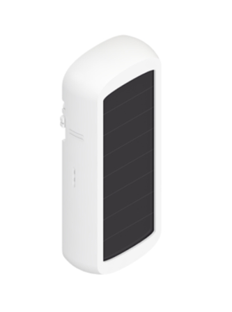 NodOn temp og fuktighet sensor m/ solcellepanel