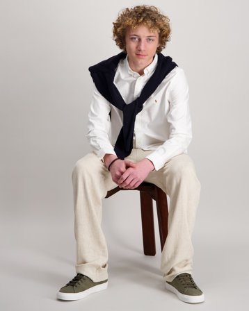 Polo Ralph Lauren The Iconic Oxford Shirt Biały Koszule Chłopiec - Kids Brand Store