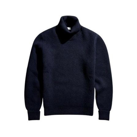 Fay Turtlenecks blå, Herr Stickade tröjor, Herr, Storlek: M