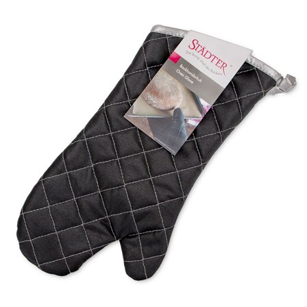 Städter Ovnhandske, sort | KitchenOne