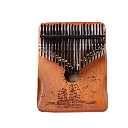 Kalimba tommelpiano, bærbar 21-tangenters Mbira fingerpiano med