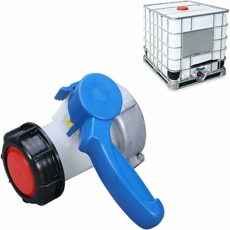 Universal IBC 75mm Butterfly Valve Can Adapter Can Fittings IBC C