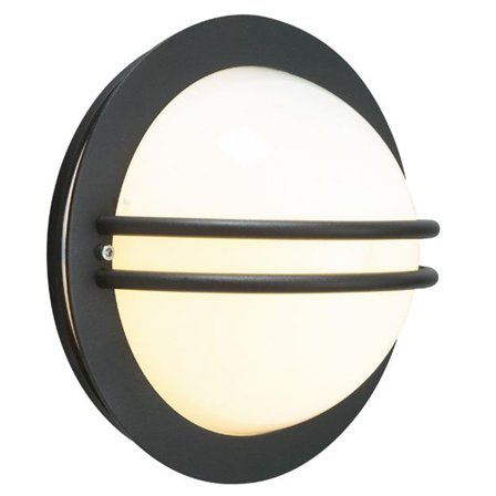 Norlys Bremen 637 Veggarmatur LED, 11,3W, 3000 K, IP54 Svart, Belysning