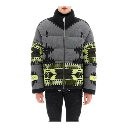 Alanui, Down Coats Grijs, Heren, Maat:M