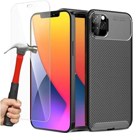 Siliconfodral - E.F.CONNECTION - för iPhone 12 Mini - Ultra-tunn - Stötsäker - Repåtsförhindrande