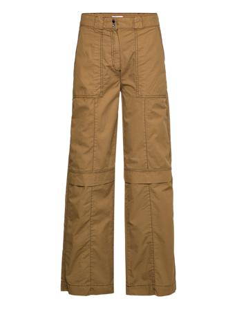 2Nd Edition Shinade Tt - Cotton Can Vida Byxor Brun 2NDDAY