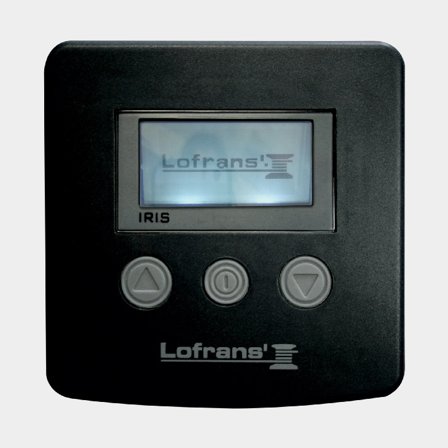 Lofrans Iris kättingräknare svart
