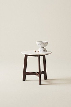 Jotex - Sidobord ø 50 Cm Mangoträ Brun OMIS - Köp Sidobord & småbord hos Jotex