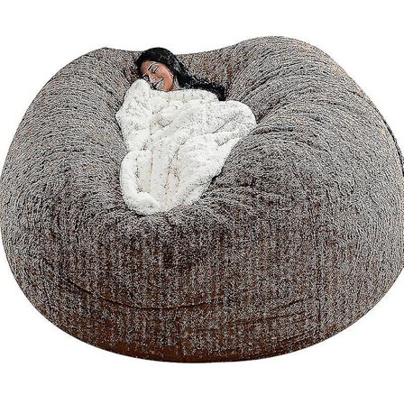 Lazy Sofa Bean Bag Kunstig Pels Bean Bag Bean Sofa