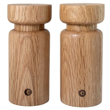 Crushgrind Helsinki salt- og pepperkvern, 12 cm, eik' - 'Natur