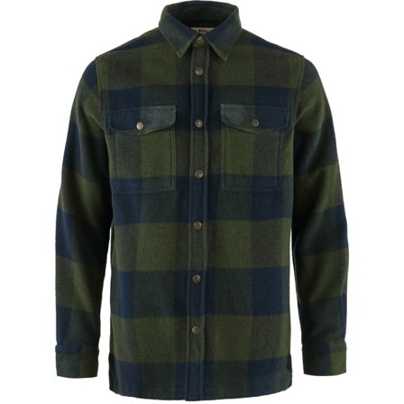 Fjällräven Canada Skjorte S - male - Deep Forest-Dark Navy - Skjortes