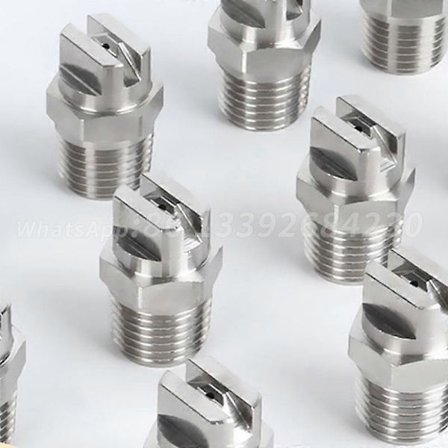 "1/4' Flat vifte dyse 0-110 grader Vee Jet vannspray dyse HVV V Jet kjøledyse Industriell flat vifte dyse" db 1 av 4-11010