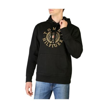 Tommy Hilfiger Hoodie , Zwart , Heren , Maat: S