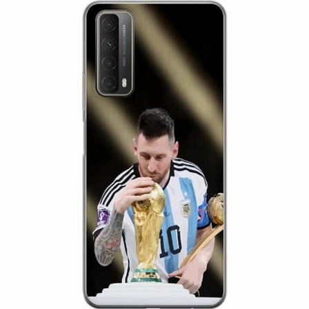 Huawei P Smart 2021 Genomskinligt Skal Messi