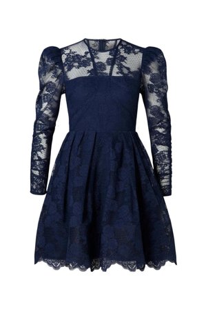Leoni Lace Mini Dress Dark Blue 40
