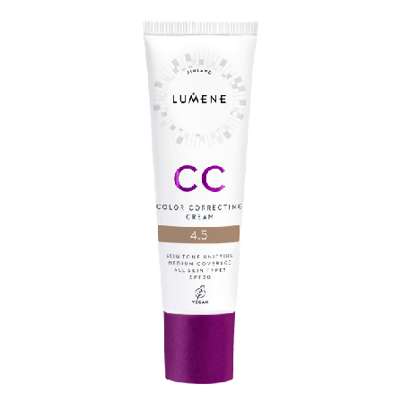Lumene CC Color Correcting Cream SPF 20 Foundation Dam Beige 30 ML
