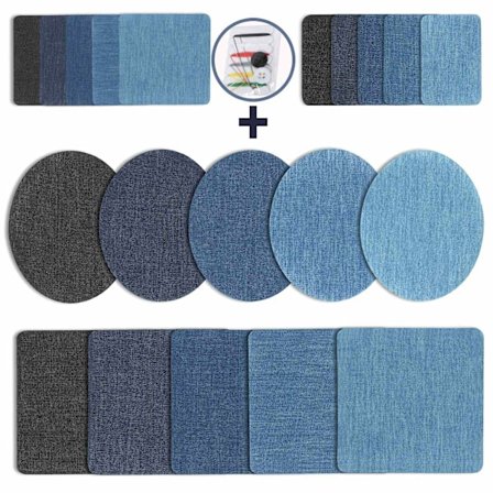 Lapper for Jeans - 20 stk