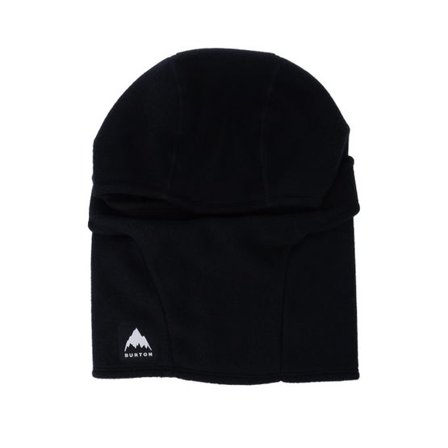 Burton - Svart balaclava Beanie - Ember Fleece True Black Balaclava @ Hatstore
