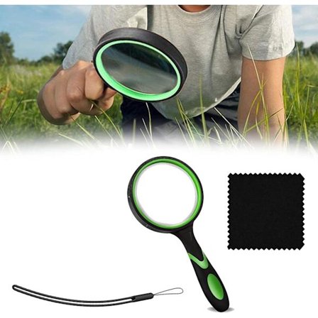 Forstørrelsesglass, 10x forstørrelsesglass, håndleseglass