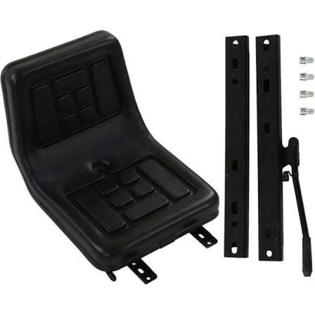 Ergonomisk traktorsæde, komfortabelt PU-læder, slidstærkt, kraftigt gaffeltruckssæde, gravemaskinsæde, til ingeniørkøretøj KLB